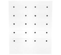 MAGICLULU Présentoir Magnétique en Acrylique pour Nail Art, Petit Format, Support D’exposition pour Faux Ongles, Outil de Démonstration Professionnel pour Salon de Manucure et Usage