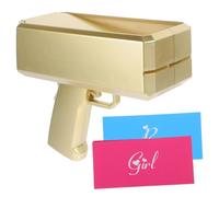 MAGICLULU Prop Gender Reveal Party Supply Money Shooter Set Confetti Launcher for Shower Celebration Safe and Fun Toy for Festive Atmosphere