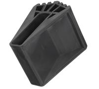 MAGICLULU Protection Antidérapante pour Pieds D'échelle en Caoutchouc Noir, Housses Résistantes et Larges pour Escalier, Accessoires Solide pour Sécuriser et Protéger Sols, pour Échelles