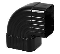 MAGICLULU Raccord Coudé 90° en Alliage D'aluminium 60x80 Mm pour Descente de Gouttière, Accessoire de Gouttière Étanche pour Système de Récupération des Eaux de Pluie et Drainage des Eaux