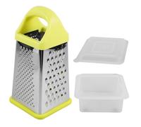 MAGICLULU Râpe Multifonction Pour Aliments Râpe À 4 Côtés Pour Légumes Fromages Et Tomates Facile À Utiliser Et À Ranger