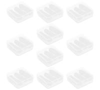 MAGICLULU Recharge Pâte Adhésive Blanche pour Stylo Diamant Lot de 10 Boîtes Outil pour Peinture de Perles Pâte à Modeler pour Peinture Diamant Accessoires pour Broderie et Point de