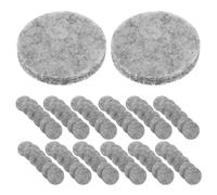 MAGICLULU Recharge pour Diffuseur D’huiles Essentielles 200 Pcs Disques de Coton Aromathérapie Diamètre 22 Mm Gris Clair Compatibles Médaillons 30 Mm Diffuseur Voiture Bracelet Collier