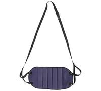 MAGICLULU Repose-Pieds de Voyage Réglable pour Avion, Bureau, Fatigue | Toile Oxford et Maille, Format Compact, Longueur de Corde Ajustable, Usage Cabine et Poste de Travail