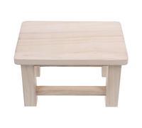 MAGICLULU Repose-Pieds Rustique Original en Bois pour Garçons Et Filles Tabouret De Changement De Chaussures Siège Stable Petit Repose-Pieds Utilisation en Dortoir À Domicile