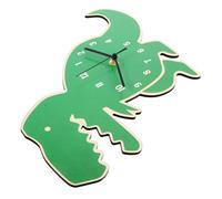 MAGICLULU Réveil Dessin Animé avec Dinosaure Horloge De Chambre Garçon Fille Silencieuse Réveil pour Dortoir Et Décoration De Bureau