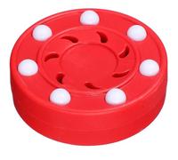 MAGICLULU Rondelle de Roller Hockey pour Jeu de Hockey sur Bitume Palet en Polypropylène Solide Mixte sur Piste Sèche