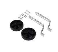 MAGICLULU Roues Stabilisatrices pour Vélo Garçon Fille - Noir Accessoire de Sécurité et Équilibre pour Garçon Fille Kit de Roues Entraînement Adapté à Tous Vélos