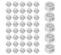 MAGICLULU Roulements à Billes pour projets de Bricolage 100 pièces Argent, Accessoires rotatifs pour Bijoux Faits Main avec interactivité améliorée en intérieur