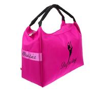 MAGICLULU Sac de Danse Ballerine Nylon Résistant avec Compartiments Latéraux et Compartiment Secret Grand Sac de Sport Yoga Fitness Multifonction pour Danseurs et Activités Extérieures