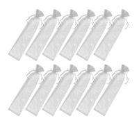 MAGICLULU Sachets Présents en Organza Argenté 20 Pcs à Cordon, Paquet D'emballage Multifonctionnels pour Mariage, Paquet Décoratifs pour Bonbons, Fête et Conservation de Biscuits