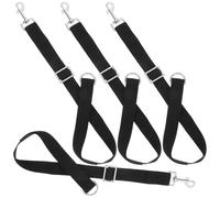 MAGICLULU Sangles en Nylon Réglables Maintien Sécurisé et Facile à Utiliser Lot de 4 pour Seaux D'eau de Box à Chevaux pour L'alimentation Extérieure des Chevaux
