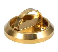 MAGICLULU Serrure Invisible en Acier Inoxydable Poignée Ronde à Anneau Double Face pour Portes Coulissantes et Meubles, Installation Encastrée pour Sécurité Maison et Bureau