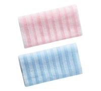 MAGICLULU Serviettes de Bain Exfoliantes en Polyester 2pcs Double Face pour Gommage du Corps et Accélération du Métabolisme, Accessoire de Bain Pratique