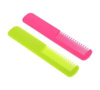 MAGICLULU Set de 2 Mini Peignes à Dents Larges en Abs pour Bébé et Tout-petit, Soin Doux Cuir Chevelu Sensible Massage et Démêlage Sécurisé