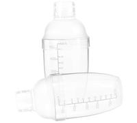 MAGICLULU Shaker à Boissons 2pcs en PC 500ml pour Cocktails et Chocolat Chaud, Facile à Manipuler, Élégant Toutes Occasions