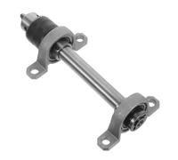 MAGICLULU Siège D'arbre de Broche en Acier Argenté pour Machine à Bois Support de Broche Précis et Silencieux pour Atelier et Bricolage Remplacement de L'ensemble