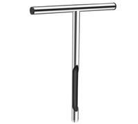 MAGICLULU Sonde D’échantillonnage de Sol 31×15 Cm en Acier Inoxydable 304, Poignée en T Antidérapante, Outil Manuel pour Analyse et Prélèvement de Sol, Adapté Jardinage et Entretien