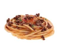 MAGICLULU Spaghettis Factices en Résine Réalistes pour Décoration Cuisine, Accessoires Photogéniques Faciles d'entretien, pour Réunions Familiales