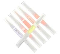 MAGICLULU Stylo à Huile pour Cuticules D'ongles Portable et Léger en Plastique, Pack de 6 Stylos Adoucissants pour Manucure et Pédicure