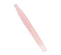 MAGICLULU Stylo D'acupuncture En Quartz Rose Épais Jade Naturel Grattoir à Guasha Outils De Réflexologie Faciale De Guasha Jade Cristal Rose Naturel Manquer Massage Stylo Méridien