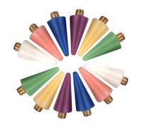 MAGICLULU Stylo de Sélection de Bijoux pour Ongles à Embout de Cire, Lot de 12 Pièces, Métal, Facile à Remplacer pour Manucure DIY
