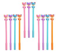 MAGICLULU Stylos Gel Outils D’écriture Dessin en Plastique Lot de 11 Élégants et Mignons Plusieurs styles pour Étudiants pour Croquis et Cahiers de Coloriage Plusieurs styles