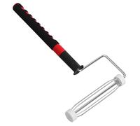 MAGICLULU Support à Rouleaux de Peinture Verrouillable, Cadre Extensible 23 Cm avec Structure 5 Lignes, Roulettes pour Mobilité, Outil Portable pour Rénovation Murale et Application