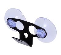 MAGICLULU Support à Ventouse pour Pare-Brise Voiture en Plastique Résistant, Réglable pour Radar Électronique, Fixation Stable sur Tableau de Bord, Compatible Systèmes de Navigation,