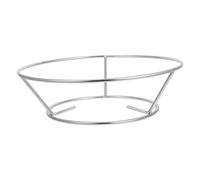 MAGICLULU Support d'angle Rond en Acier Inoxydable pour Chaudière - 1 Pièce - Grille Stable et Multifonctionnelle pour Cuisson en Extérieur et Camping, Organiseur Porte-casseroles Robuste