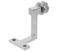 MAGICLULU Support de Main Courante Mural en Acier Inoxydable 1 Pièce, Pince à Verre pour Fixation Rampe D'escalier Intérieur, Accessoire Robuste pour Balustrade et Escalier, Usage Sécurisé