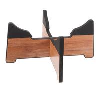 MAGICLULU Support de Tambour à Langue Portable en Bois Naturel Support Professionnel pour Tambour à Langue Présentoir Stable pour Instrument de Musique Trépied Plancher pour Percussion