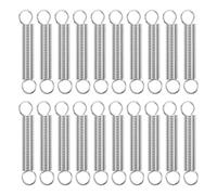 MAGICLULU Support Élastique Stable Vibrations pour Micro Cultivateur en Acier Kit de 20 Ressorts pour Travaux Agricoles en Ferme