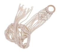 MAGICLULU Support Mural Macramé Coton pour Guitare Acoustique et Électrique Suspension Murale Décorative et Stable Porte-ukulélé Tissé Main pour Intérieur Support pour Instruments à Cordes