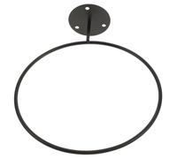 MAGICLULU Support Mural pour Ballons de Sport Métal Noir Porte-Ballon Robuste pour Basketball Football Soccer Rangement Mural Polyvalent et Élégant pour Balles de Sport