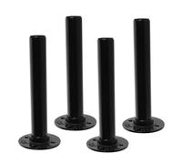 MAGICLULU Support Mural pour Disques de Musculation en Fer Robuste Lot de 4 Porte-Disques D’Haltérophilie pour Rangement Optimisé en Salle de Sport Compatible Rack à Squat Organiseur