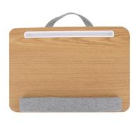 MAGICLULU Support Pliable pour Ordinateur Portable Coussin Isolant, Table D’appoint Portable Kaki, Bureau Pliable pour Lit et Canapé, Bureau de Chambre et Étude à Domicile, 1 Pièce