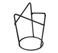 MAGICLULU Support pour Boule de Cristal en Fer Noir Multifonction, Présentoir Géométrique pour Petit Vase Hydroponique, pour Décoration et Festival