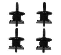 MAGICLULU Supports de Moteur de Générateur Anti-Vibrations en Caoutchouc 4 Pièces Amortisseurs Réducteurs de Bruit pour Générateurs 2Kw-3Kw Résistance aux Vibrations Installation Facile
