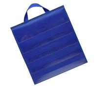 MAGICLULU Tableau de Poche pour Cartes Éducatives, Modèle Pliable Rouge et Bleu, Format Bureau et Mur, Organiseur de Pochettes Vide Polyvalent pour Salle de Classe Maternelle et Fournitures