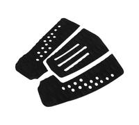 MAGICLULU Tapis Antidérapant de Queue pour Planche de Surf en Eva Noir | Auto-adhésif, Forme Queue, pour Fish et Longboard, Usage Paddle Boarding et Surfing, Ajustement sans Joint