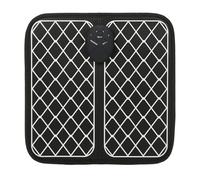 MAGICLULU Tapis de Massage des Pieds Design Pliable Électrique Rechargeable USB en Plastique Noir pour Renforcer L'immunité et Soulager la Fatigue
