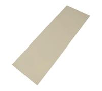 MAGICLULU Tapis de Table de Toilette Beige 40x120 Cm en Cuir et Velours, Housse de Protection pour Table de Maquillage, Résistant la Poussière et Facile à Nettoyer pour Bureau et Étude