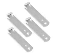 MAGICLULU Tendeur Fil Métallique 4 Pièces en Acier, Outil de Tension Câble Manuel pour Clôture Agricole et Chantier, Accessoire Serrage-Pieux Multi-Usages