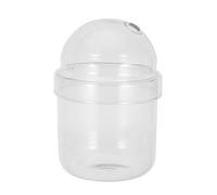 MAGICLULU Terrarium en Verre Transparent pour Orchidées et Mini Poissons avec Ventilation, Pot Multifonction de Bocal de 14,5x8,8 Cm, Décoration Moderne pour Bureau ou Jardin