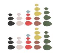 MAGICLULU Tesselles de Mosaïque en Céramique 200g Forme Feuille Irrégulière pour Décorations Artisanales Maison Variété de Couleurs et Nettoyage Facile Couleur Aléatoire