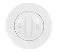 MAGICLULU Tête Aspirateur de Piscine Grille d'Évacuation de Piscine Couverture Aspiration de Piscine Couvercle de Sortie de Piscine en Plastique Blanc, résistance UV, pour système de