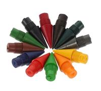 MAGICLULU Têtes de Crayon Remplaçables 48 Pièces, 12 Couleurs, Mines en Graphite Incassables, Recharge sans Taille pour Crayons à Mine, Accessoire Scolaire et Bureau pour Dessin et Écriture