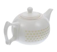 MAGICLULU Théière en Céramique Élégante Infuseur, Petite Bouilloire Pratique pour Infuser le Thé, pour Bureaux et Restaurants, Confortable à Tenir