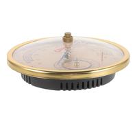 MAGICLULU Thermomètre Hygromètre Multifonctionnel en Verre et Plastique, Jauge de Température et D'humidité Intérieur et Extérieur, Analogique, pour Serrage, Jardin et Bureau, Portable